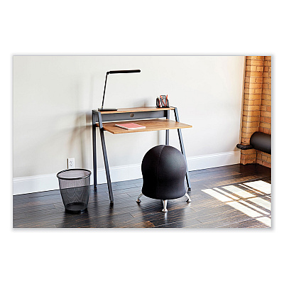 Safco Zenergy Ball Chair, Backless, Supports Up to 250 lb, Blue Fabric (SAF4750BU)