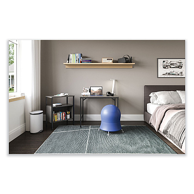 Safco Zenergy Ball Chair, Backless, Supports Up to 250 lb, Red Vinyl (SAF4751RV)