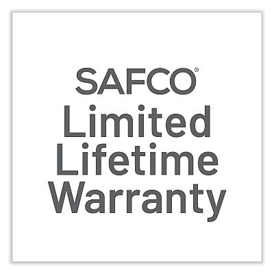 Safco Runtz Ball Chair, Backless, Supports Up to 250 lb, Orange Fabric Seat, Silver Base (SAF4755OR)