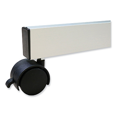 Ghent Reversible Magnetic Porcelain Whiteboard w/Satin Aluminum Frame, 101.25 x 78.25, White Surface (GHEARM1M148)
