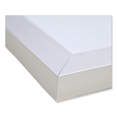 Ghent Magnetic Porcelain Whiteboard with Satin Aluminum Frame, 96.5 x 48.5, White Surface (GHEM1484)