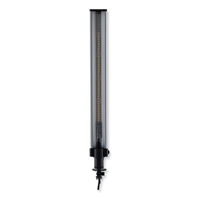 V-Light LED Ultra Slim Lamp with Swing Arm, 21.5" High, Black/Silver (VLU8VSL188NC)