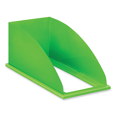 Safco Mixx Recycling Center Lid, Topper Style, 9.87w x 19.87d x 0.62h, Green (SAF9449GN)