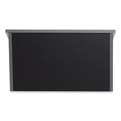 Oklahoma Sound Tabletop Lectern, 23.75 x 19.87 x 13.75, Black (NPS22BK)