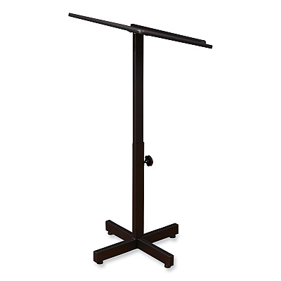 Oklahoma Sound Portable Presentation Lectern Stand, 20 x 18.25 x 44, Mahogany (NPS70MY)
