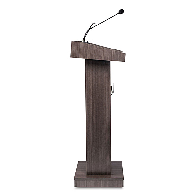 Oklahoma Sound Orator Lectern, 22 x 17 x 46, Ribbonwood (NPS800XRW)
