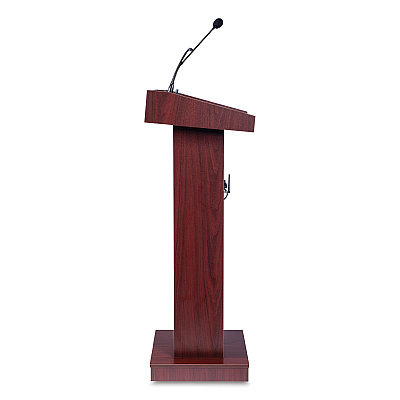 Oklahoma Sound Orator Lectern, 22 x 17 x 46, Mahogany (NPS800XMY)