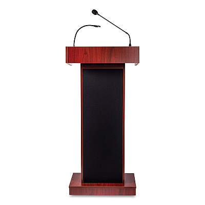 Oklahoma Sound Orator Lectern, 22 x 17 x 46, Mahogany (NPS800XMY)
