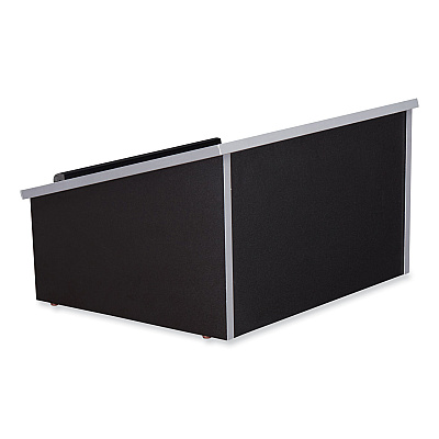 Oklahoma Sound Tabletop Lectern, 23.75 x 19.87 x 13.75, Black (NPS22BK)