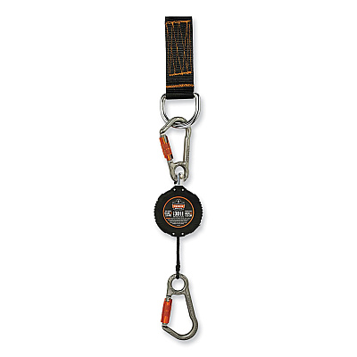 ergodyne Squids 3175 Accessory Anchor Strap, 40 lb Max Working Capacity, 23.5" Long, Black (EGO19175)