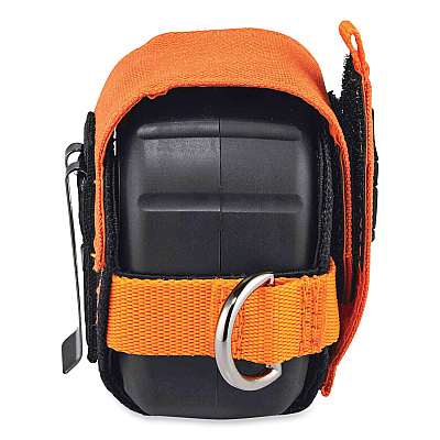 ergodyne Squids 3770 Belt Clip Tape Measure Holder, Large, 3.62 x 7.25 x 2.5, Polyester, Orange (EGO19770)