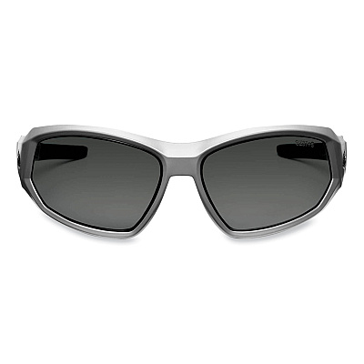 ergodyne Skullerz Loki Safety Glasses/Goggles, Matte Gray Nylon Impact Frame, Polarized Smoke Polycarbonate Lens (EGO56131)