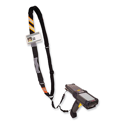 ergodyne Squids 3137 Padded Barcode Scanner Lanyard Sling, 49" to 60" Long, Black (EGO19177)