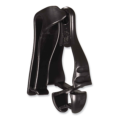 ergodyne Squids 3405 Belt Clip Glove Clip Holder, 1 x 1 x 6, Acetal Copolymer, Black (EGO19122)