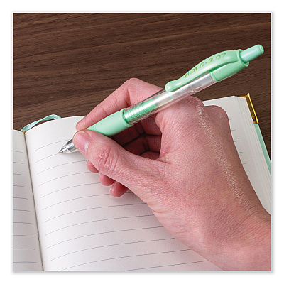 Pilot G2 Pastel Gel Pen, Retractable, Fine 0.7 mm, Assorted Pastel Ink and Barrel Colors, 5/Pack (PIL14171)