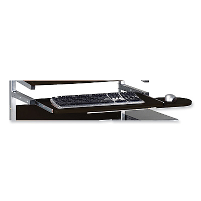 Safco Eastwinds Series Portrait PC Desk Cart, 36" x 19.25" x 31", Anthracite (SAF946ANT)