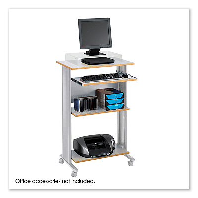 Safco Muv Standing Desk, 29.5" x 22" x 45", Gray (SAF1923GR)