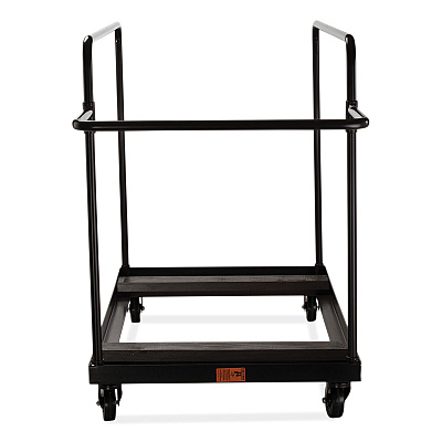 NPS Folding Table Dolly for Round Tables, 660 lb Capacity, 40.5 x 28 x 61.5, Brown (NPSDY71R)