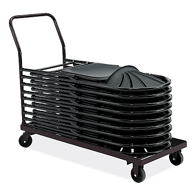 NPS Dolly for 1100 Series Chairs, 1,100 lb Capacity, 39 x 19 x 46.5, Brown (NPSDY1100)