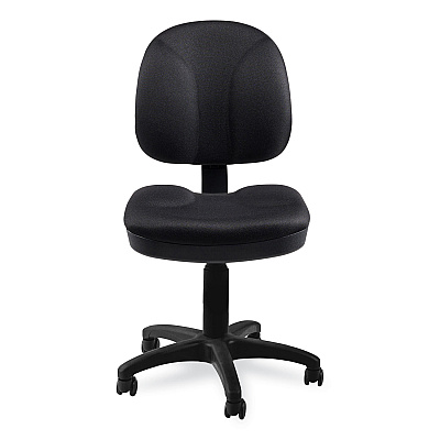 NPS Comfort Task Chair, Supports Up to 300 lb, 19" to 23" Seat Height, Black Seat, Black Back, Black Base (NPSCTC)