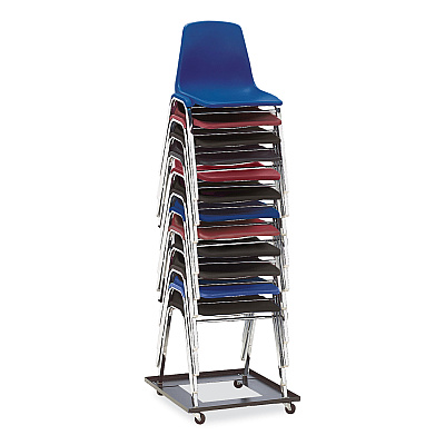 NPS 6500 Series Height Adj Heavy Duty Vinyl Swivel Stool with Backrest, Supports Up to 500 lb, 24" to 30" Seat Height, Gray (NPS6524HB)