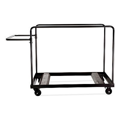 NPS Folding Table Dolly for Round Tables, 660 lb Capacity, 40.5 x 28 x 61.5, Brown (NPSDY71R)