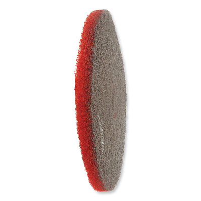 SC Johnson Professional EZ CARE Heavy Duty Scrub Pad, 20" Diameter, Red/Gray, 5/Carton (SJN311181)