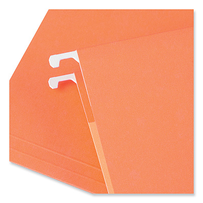 Universal Deluxe Bright Color Hanging File Folders, Letter Size, 1/5-Cut Tabs, Assorted Colors, 25/Box (UNV14121)