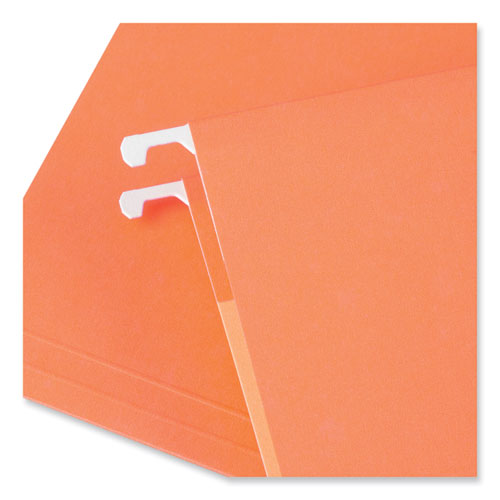 Universal Deluxe Bright Color Hanging File Folders, Letter Size, 1/5-Cut Tabs, Assorted Colors, 25/Box (14121)