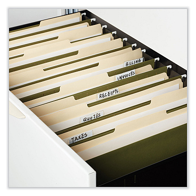 Universal Box Bottom Hanging File Folders, 3" Capacity, Legal Size, 1/5-Cut Tabs, Standard Green, 25/Box (UNV14153)