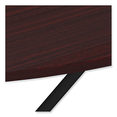 Alera Round Wood Folding Table, 59" Diameter x 29.13h, Mahogany (ALEFT7260DMY)