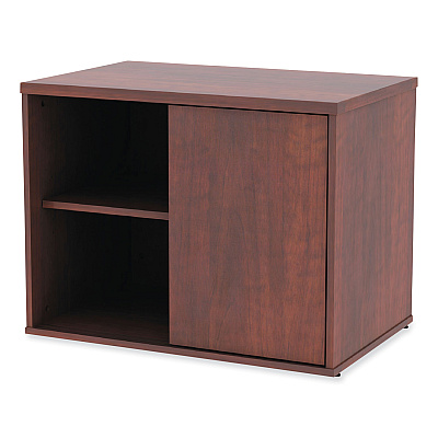 Alera Open Office Low Storage Cabinet Credenza, 29.5 x 19.13 x 22.78, Cherry (ALELS593020MC)