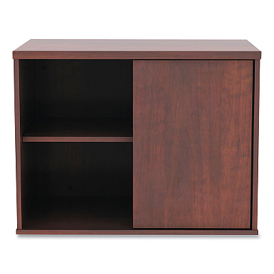 Alera Open Office Low Storage Cabinet Credenza, 29.5 x 19.13 x 22.78, Cherry (ALELS593020MC)