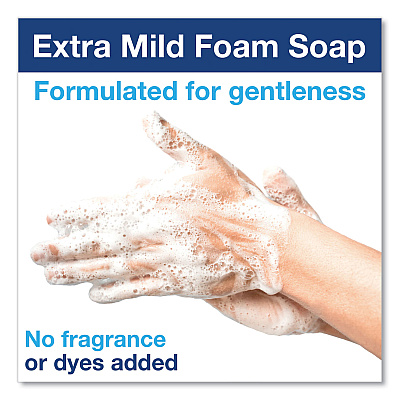 Tork Premium Extra Mild Foam Soap Refill, Sensitive Skin, Unscented, 1 L, 6/Carton (TRK401701)