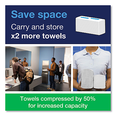 Tork PeakServe Continuous Recessed Cabinet Hand Towel Adapter, 14.37 x 4.29 x 17.72, White (TRK552521)