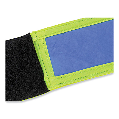 ergodyne Chill-Its 6705CT Cooling PVA Hook and Loop Bandana Headband, One Size Fits Most, Lime (EGO12576)