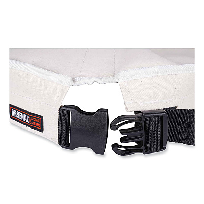 ergodyne Arsenal 5738 Canvas Hoist Bucket Safety Top, 12.5 Diameter, White (EGO14438)