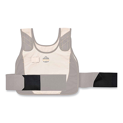 ergodyne Chill-Its 6240 Phase Change Cooling Vest Elastic Extenders, 3.5", Black (EGO12208)
