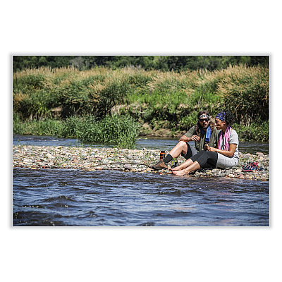 ergodyne Chill-Its 6705CT Cooling PVA Hook and Loop Bandana Headband, One Size Fits Most, Black (EGO12580)
