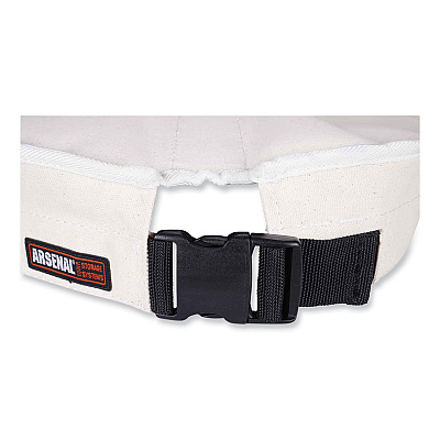 ergodyne Arsenal 5738 Canvas Hoist Bucket Safety Top, 12.5 Diameter, White (EGO14438)