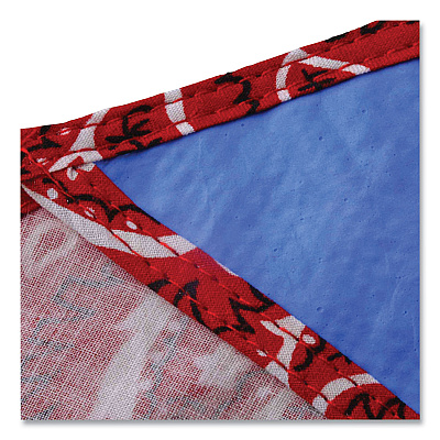 ergodyne Chill-Its 6710CT Cooling PVA Tie Bandana Triangle Hat, One Size Fits Most, Red Western (EGO12583)
