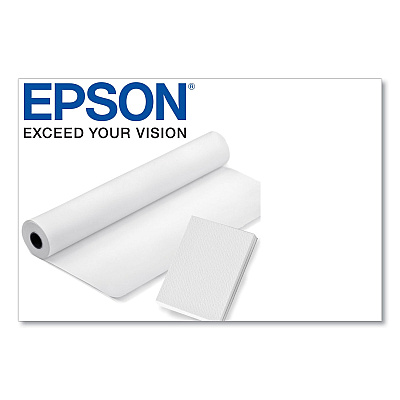 Epson DS Transfer Production Paper Roll, 2.8 mil, 64" x 650 ft, Matte White (S450253)