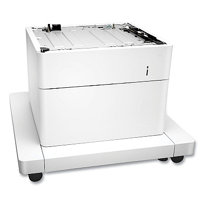 HP J8J91A LaserJet Paper Feeder and Cabinet, 550 Sheet Capacity
