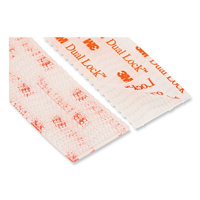 Scotch Extreme Fasteners, 1" x 3", Clear, 2/Pack (MMMRF6730)