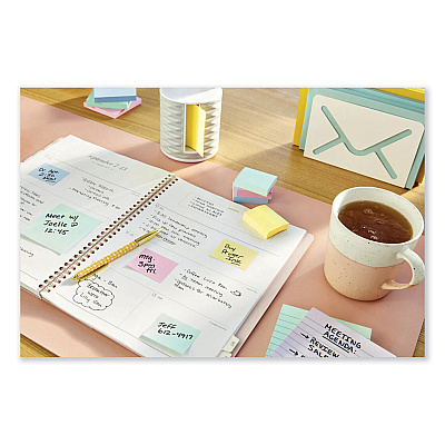 Post-it Notes Original Pads in Canary Yellow, Value Pack, 1.38" x 1.88", 100 Sheets/Pad, 24 Pads/Pack (MMM65324VAD)