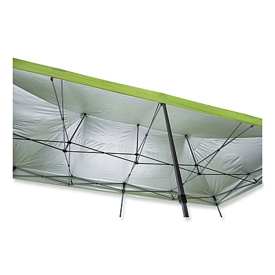 ergodyne Shax 6015C Replacement Pop-Up Tent Canopy for 6015, 10 ft x 20 ft, Polyester, Lime (EGO12916)