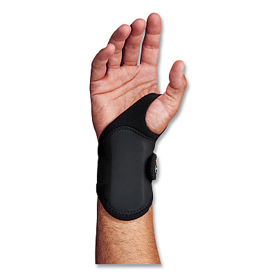ergodyne ProFlex 4020 Lightweight Wrist Support, 2X-Large, Fits Right Hand, Black (EGO70208)