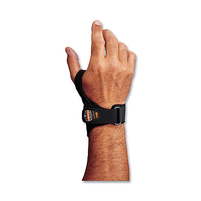 ergodyne ProFlex 4020 Lightweight Wrist Support, 2X-Large, Fits Right Hand, Black (EGO70208)