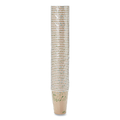Dixie EcoSmart Recycled Hot/Cold Cups, 16 oz, Kraft Paper, 1,000/Carton (DXE2346R)