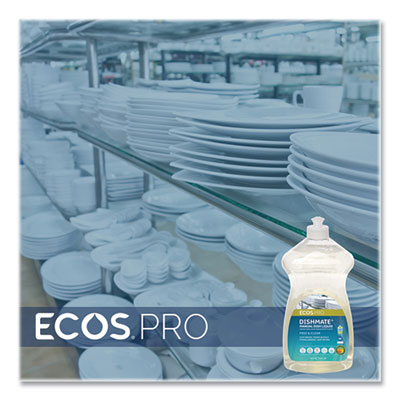 ECOS PRO Dishmate Manual Dish Liquid, 25 oz Bottle (EOPPL97216)
